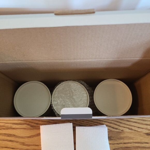 TrueLiving Essentials 6 Piece Votive Candle Holder Set NIB NWT - Picture 8 of 16